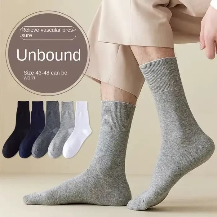 5 paires de chaussettes pour diabétiques pour hommes