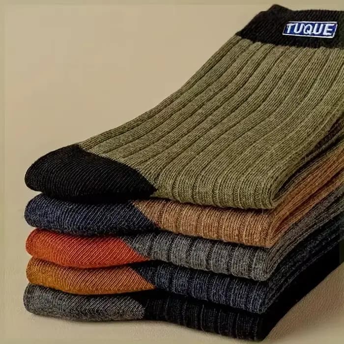 5 paires de chaussettes tendance pour hommes