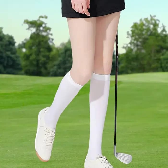 Chaussettes de Golf en soie glacée pour femmes