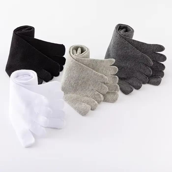 1/5 paires de chaussettes à cinq doigts
