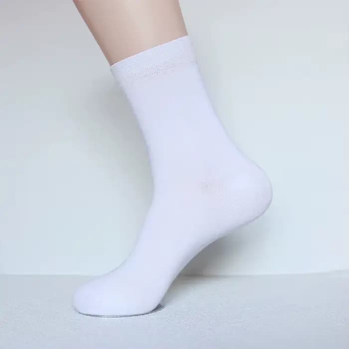 Chaussettes de sport à compression en bambou pour homme