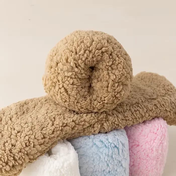 1/2 paires de chaussettes en polaire épaisse pour hommes