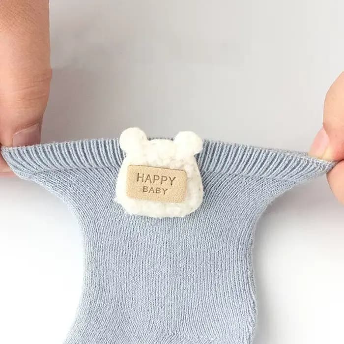 3 paires/lot chaud hiver bébé chaussettes mignon doux nouveau-né