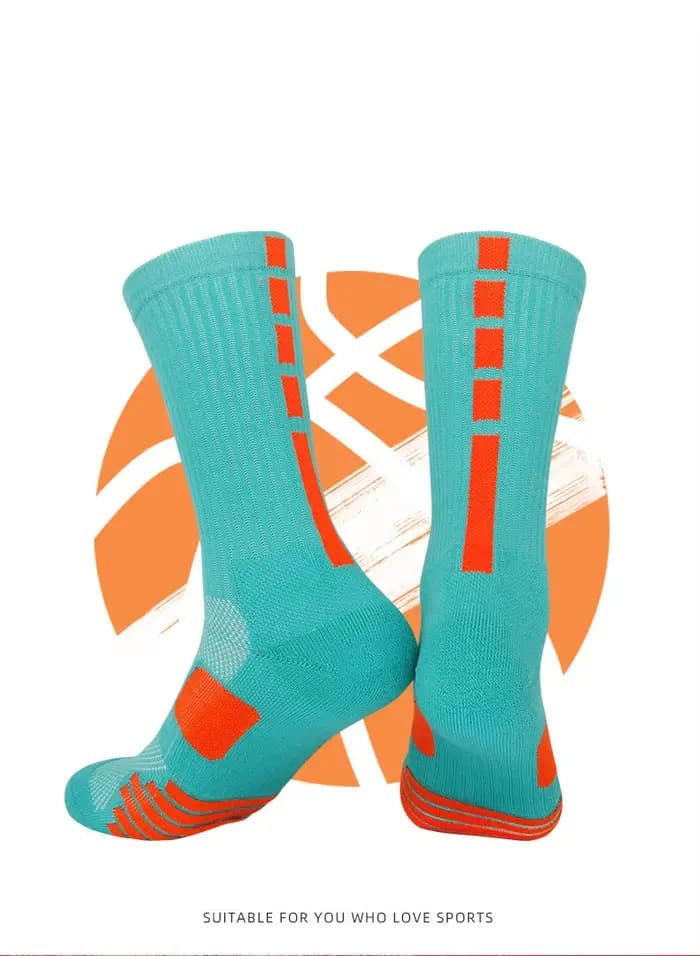 Crossborder-Chaussette de sport à compression respirante pour hommes et femmes