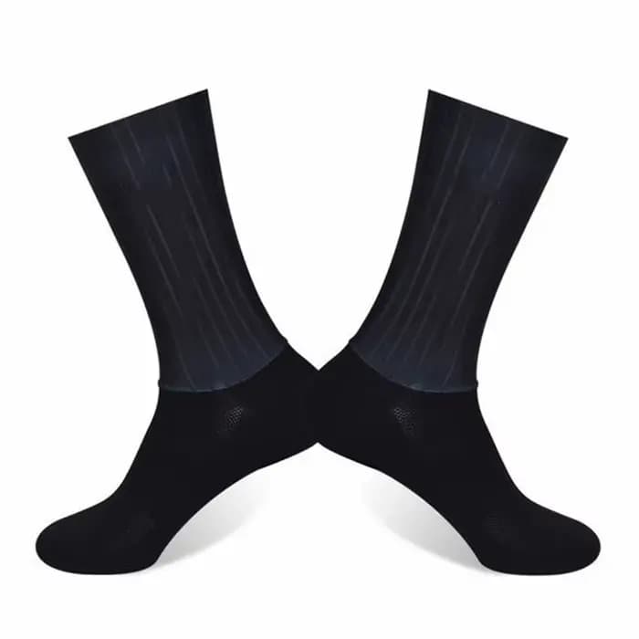 Chaussettes de cyclisme antidérapantes en silicone pour l'été