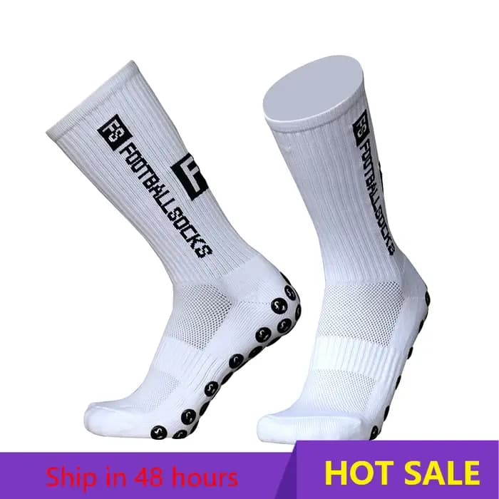 Chaussettes hautes coordonnantes en silicone pour hommes et femmes, chaussettes de football rondes, chaussettes de football, chaussettes de sport, chaussettes de baseball, chaussettes de rugby, 2022
