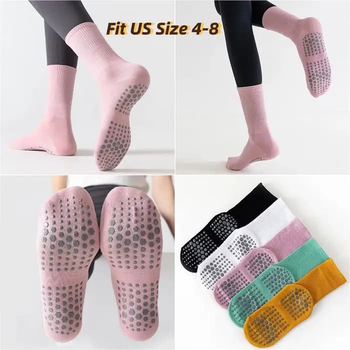 Chaussettes de Pilates antidérapantes pour femmes