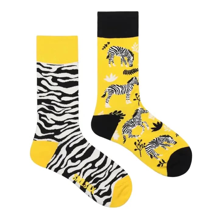 Homme femmes chaussette originale AB marée chaussettes coloré chat chien Koala vache coton
