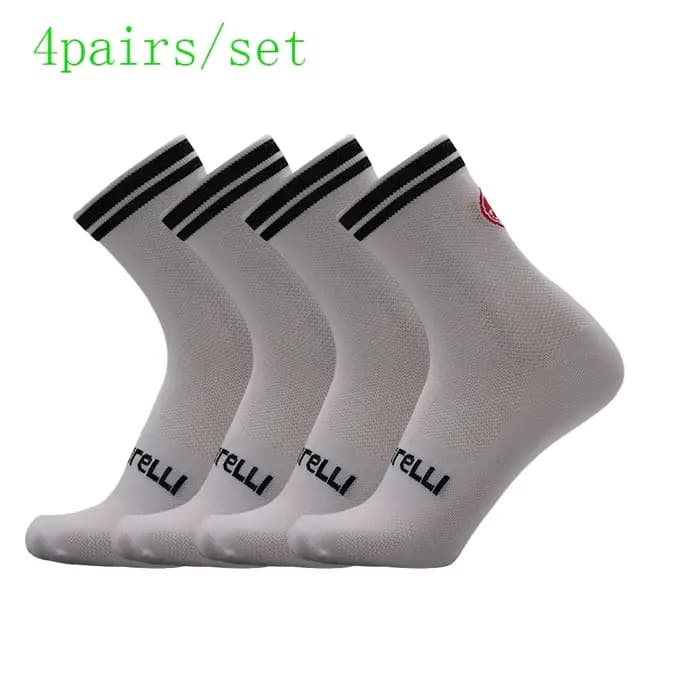 4 paires de chaussettes de Sport respirantes de haute qualité pour la course/vélo de montagne/sport de plein air