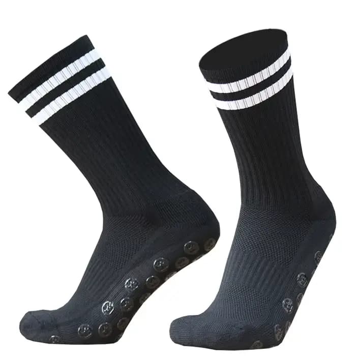 Nouvelles Chaussettes de Football FS Style Sportif avec Ventouses en Silicone Antidérapantes pour Hommes et Femmes