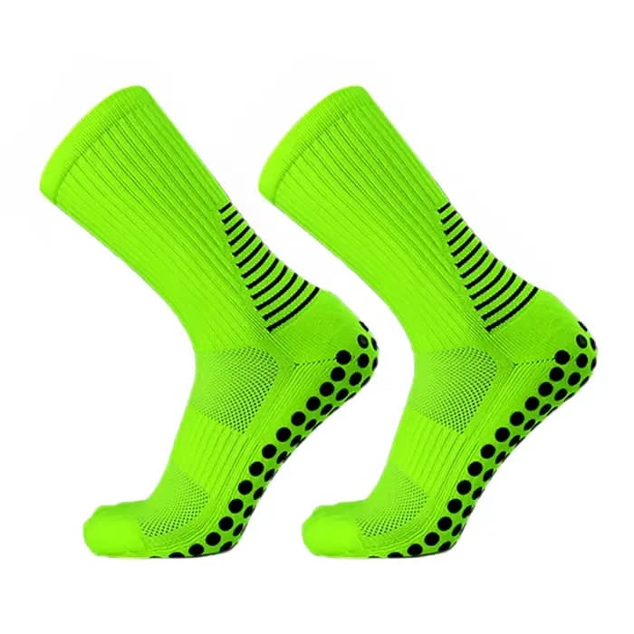 Chaussettes de football antidérapantes en silicone pour hommes et femmes