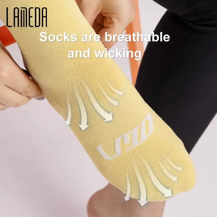 LAMEDA hommes chaussettes de cyclisme réfléchissant vélo route