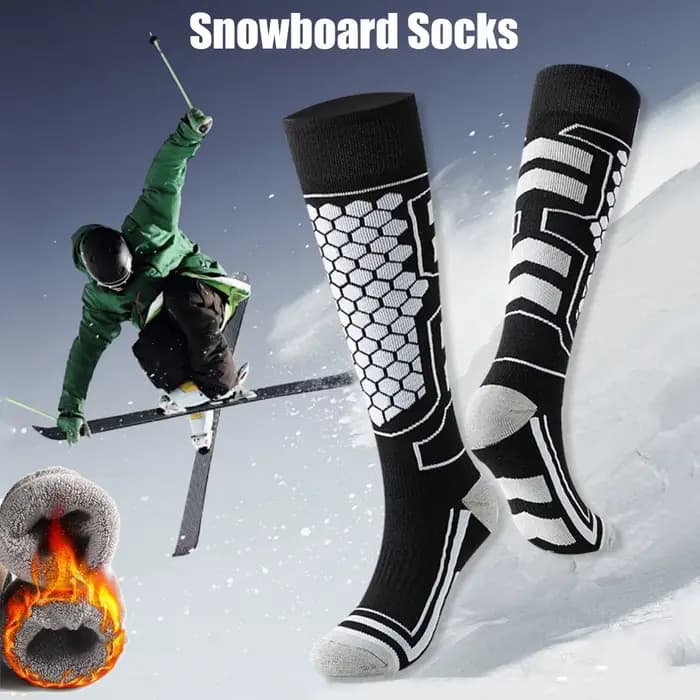 Chaussettes de Snowboard pour hommes et femmes