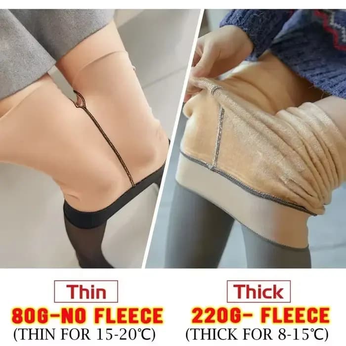 Collants thermiques épais bas femmes chaud hiver Sexy