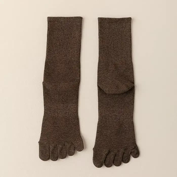 6 paires de chaussettes polyvalentes à cinq doigts pour femmes