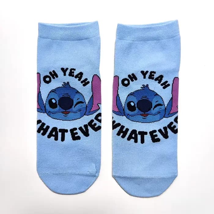 15 paires de chaussettes courtes à thème Disney pour femmes