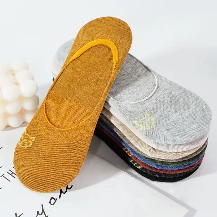 Chaussettes bateau d'été en coton fin pour femmes