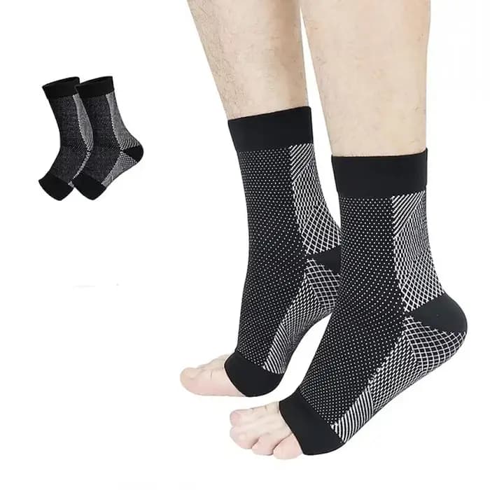1 paire de chaussettes de neuropathie pour femmes/hommes