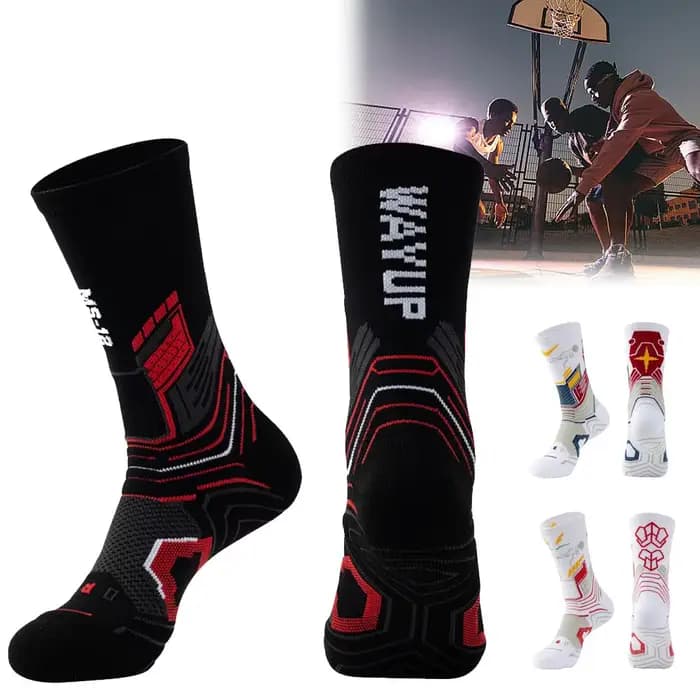 Chaussettes de sport de basket-ball pour hommes