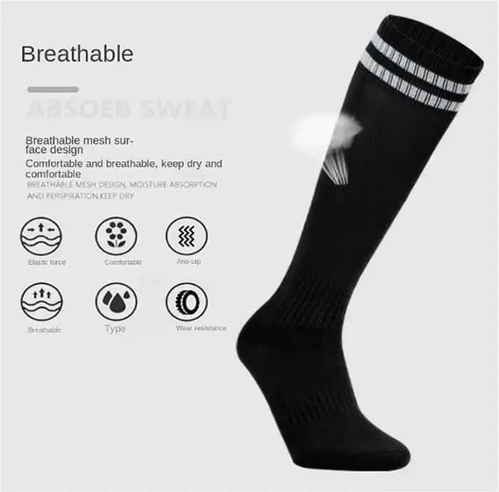 Nouvelles chaussettes de Football longueur genou