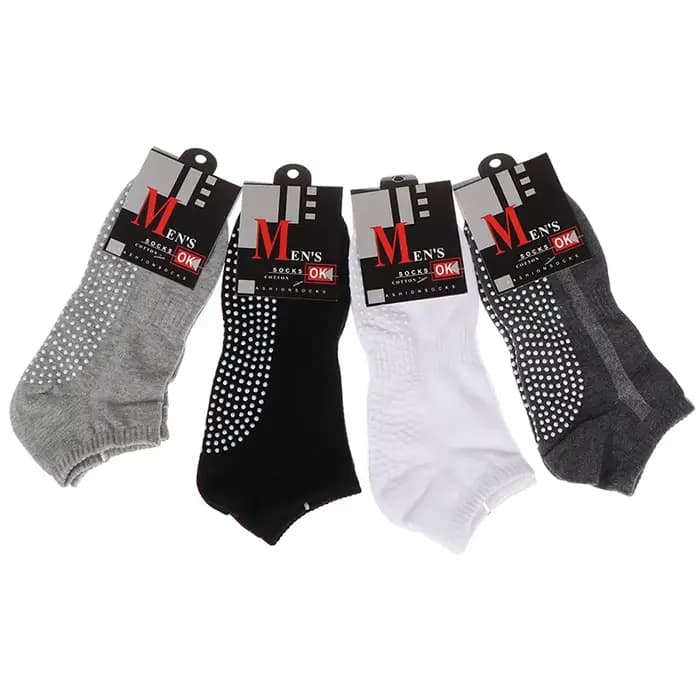 Chaussettes de sport coordonnantes en coton pour hommes