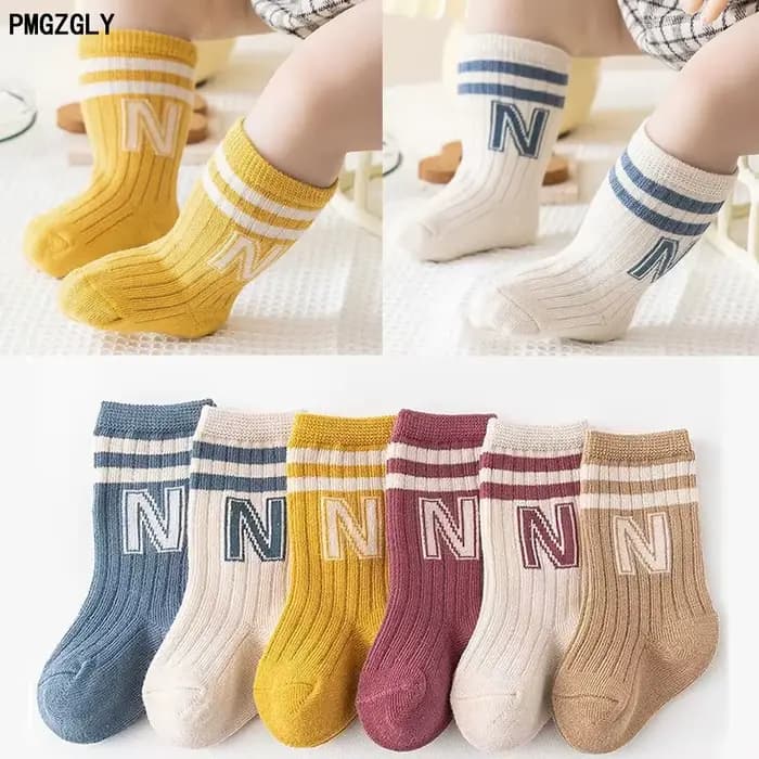 Chaussettes de sport en coton pour garçons et filles
