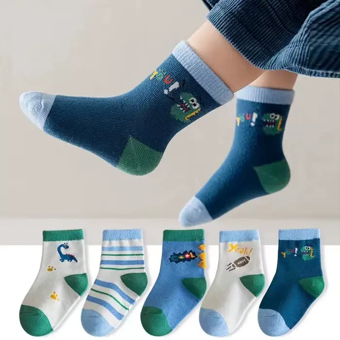 Chaussettes de dessin animé animal pour enfants