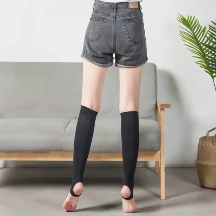 Chaussettes de Compression à bout ouvert pour femmes