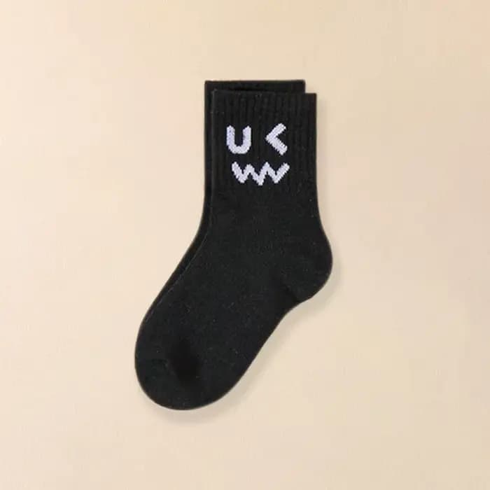 5 paires de chaussettes pour enfants sans expression