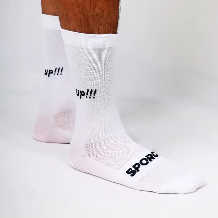 Chaussettes de cyclisme Sporcks avec motif lettres