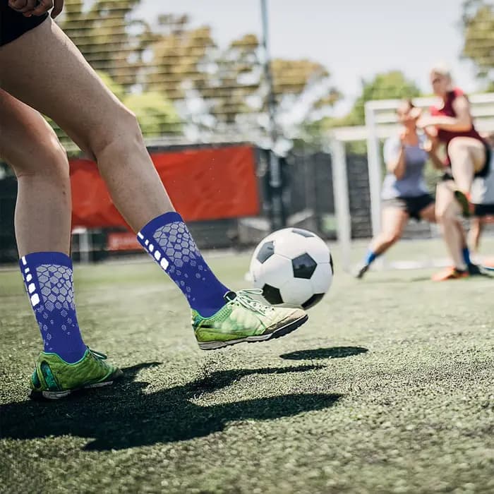 Chaussettes de Football antidérapantes pour hommes et femmes