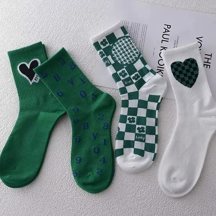Chaussettes de sport mignonnes et confortables pour hommes et femmes