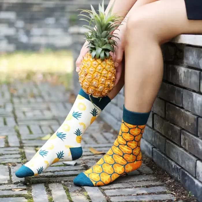 Chaussettes en coton colorées AB Tide pour hommes et femmes