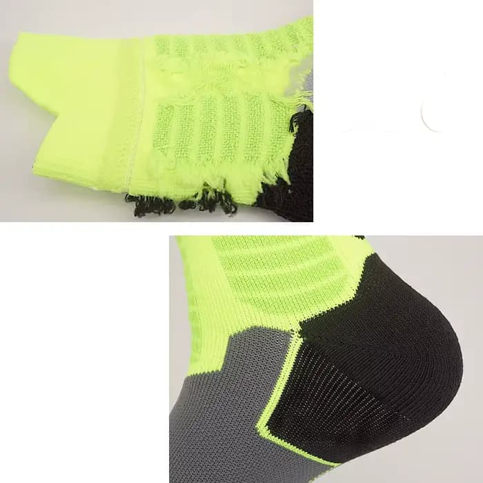 Chaussette de sport respirante à compression pour basket-ball