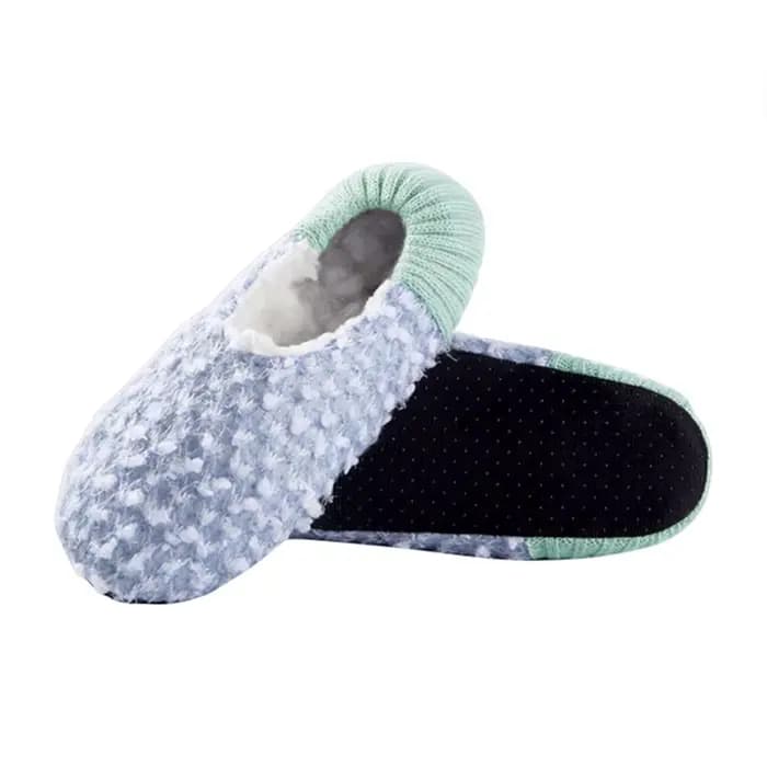 Femmes pantoufle chaussette hiver plus chaud épaissir doux flou confortable chaussures antidérapantes mode femme maison chambre intérieur sol mâle chaussettes courtes