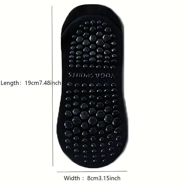 3 paires de chaussettes Pilates à poignée pour femmes