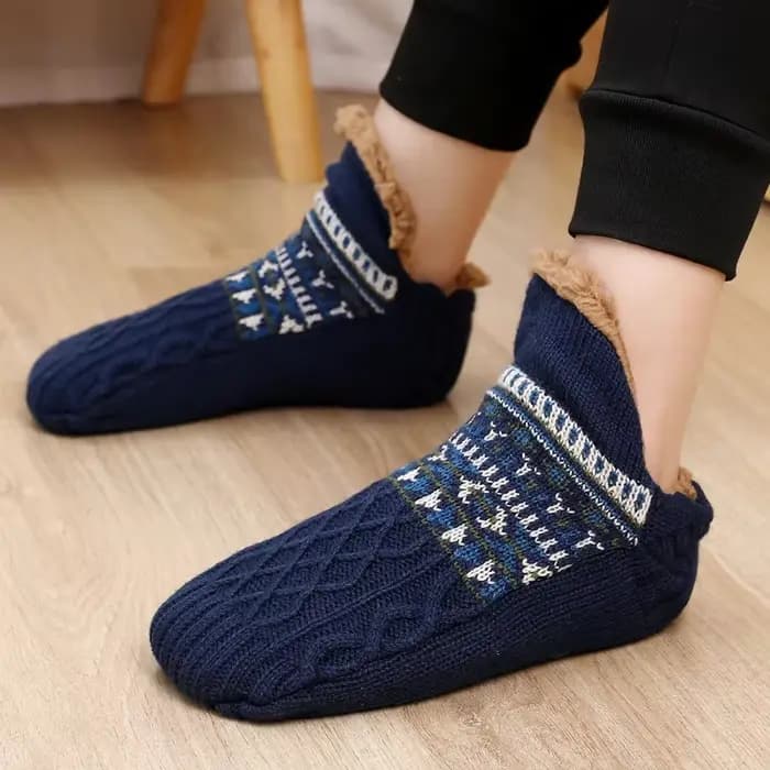 Chaussettes d'intérieur thermiques pour hommes