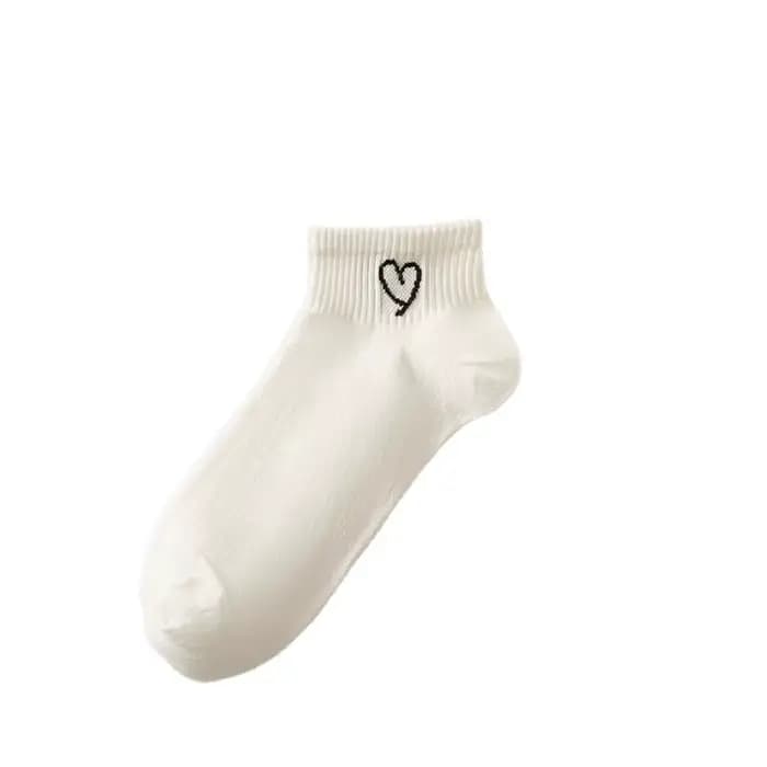 Chaussettes blanches femme mince printemps été