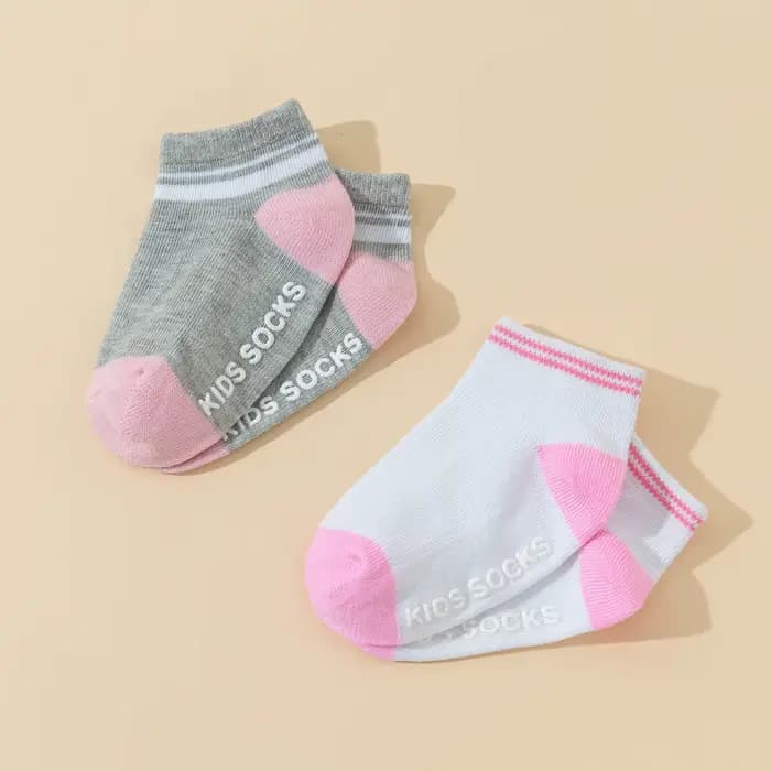 10 paires de chaussettes antidérapantes pour bébés et tout-petits