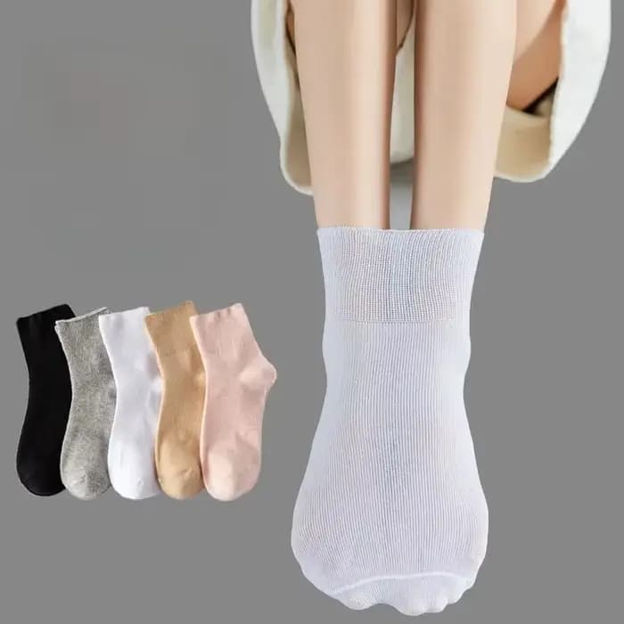 5 paires de chaussettes diabétiques non compressives pour femmes
