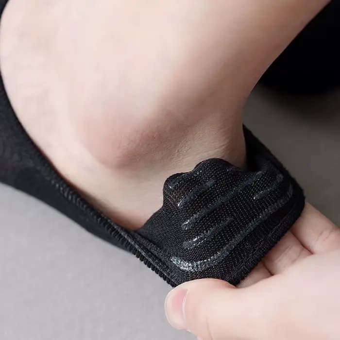 Chaussettes de sport invisibles à bouche peu profonde pour hommes, 5 doigts, coton, bateau absorbant la transpiration, mode respirante, Parker