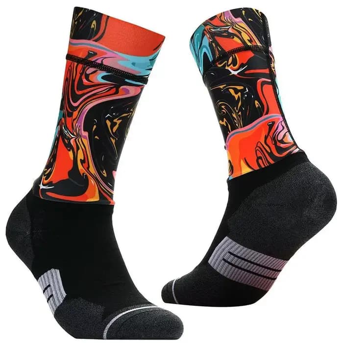 Aero – chaussettes de cyclisme antidérapantes sans couture