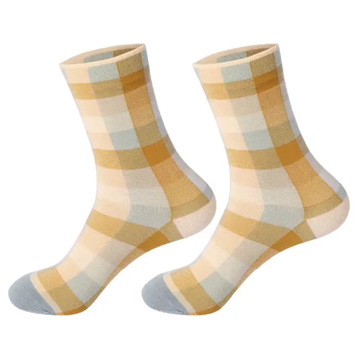 Unisexe peinture Style Harajuku coloré hommes chaussettes femmes 100 coton plein Art doux hommes Harajuku Van Gogh drôle hiver chaud chaussette