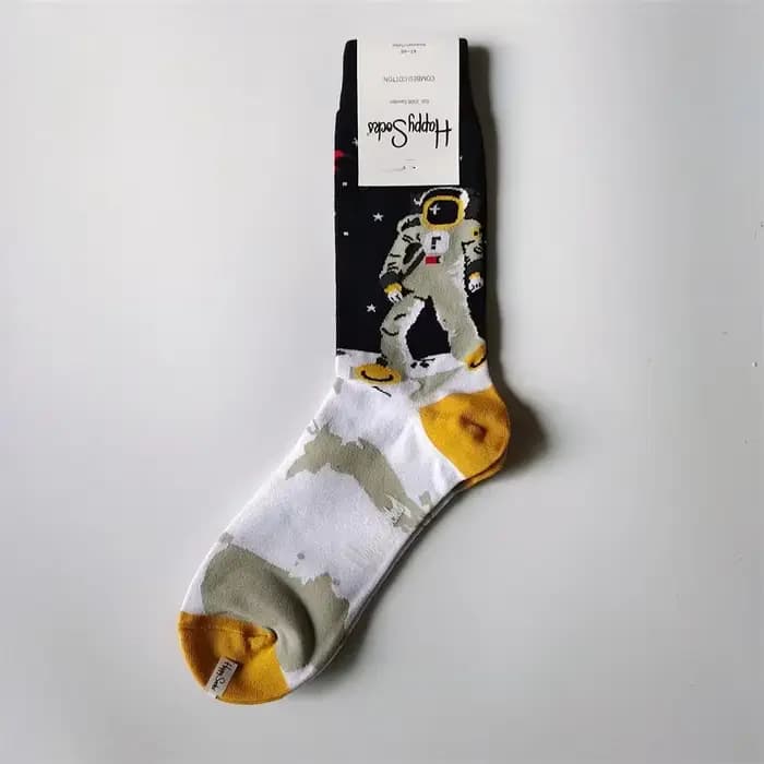 Happy Men Dress Chaussettes Nouveauté Hommes 8-12 Crazy Fun Sockfly