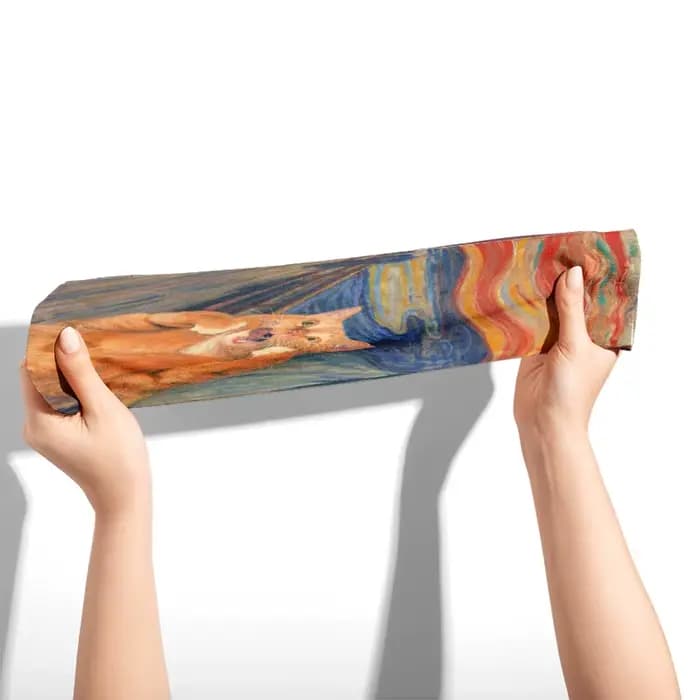 Chaussettes de peinture à l'huile de renommée mondiale unisexe