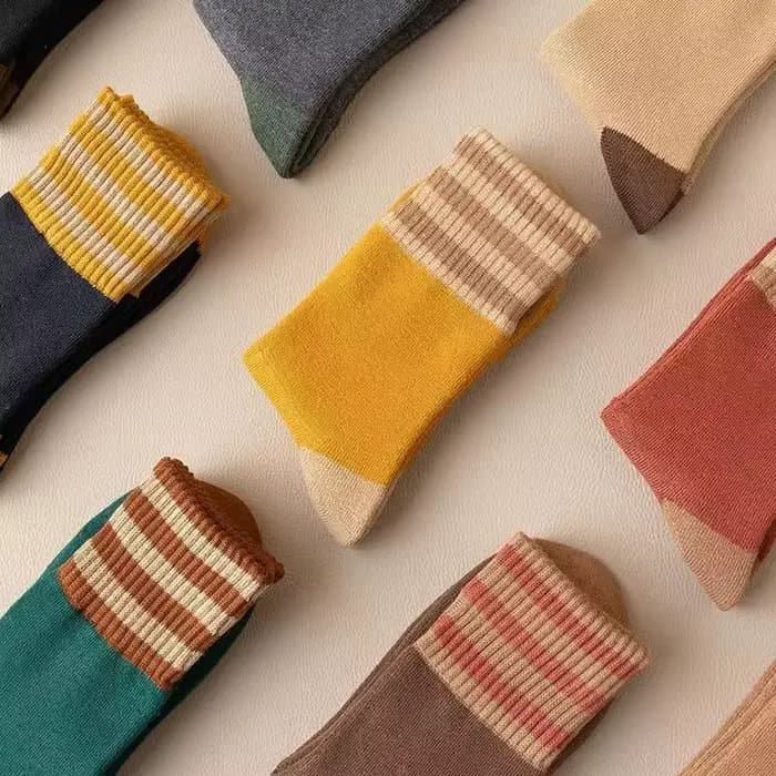 Chaussettes mi-tube en cachemire pour femmes
