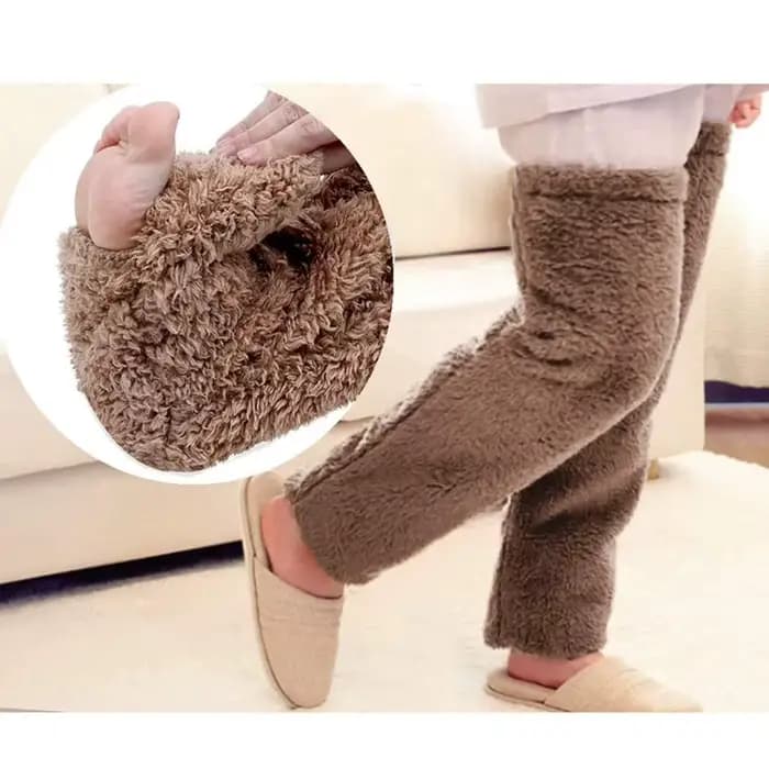 Chaussettes confortables doublées en polaire pour femmes