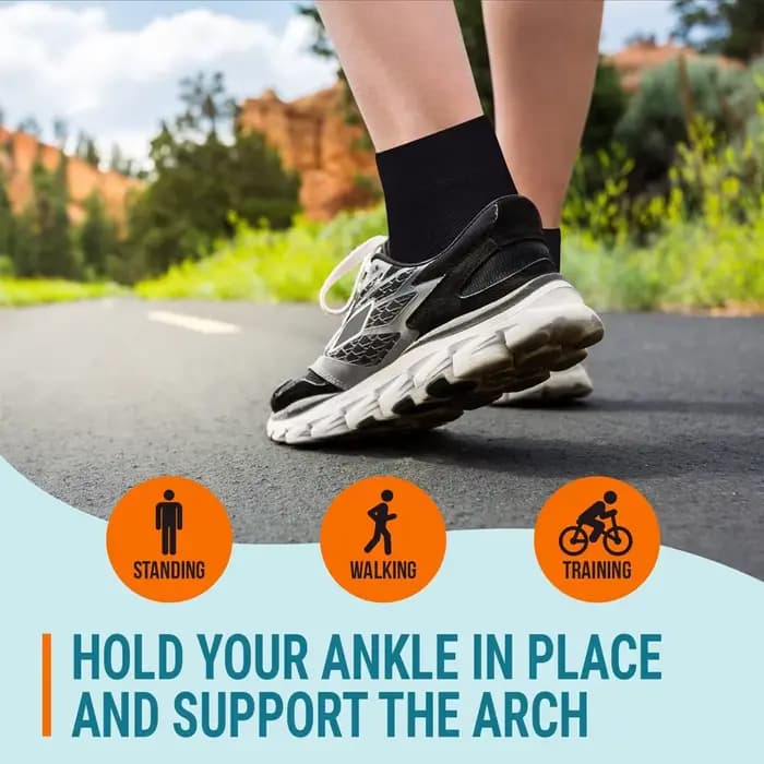 1 paire de chaussettes de neuropathie pour hommes et femmes