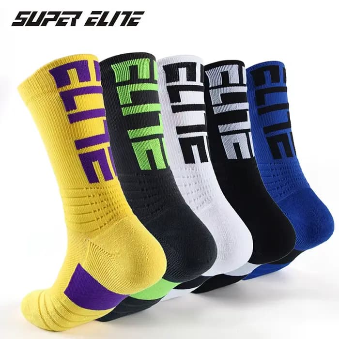 Super Elite hommes chaussettes de Sport équitation cyclisme basket-ball course