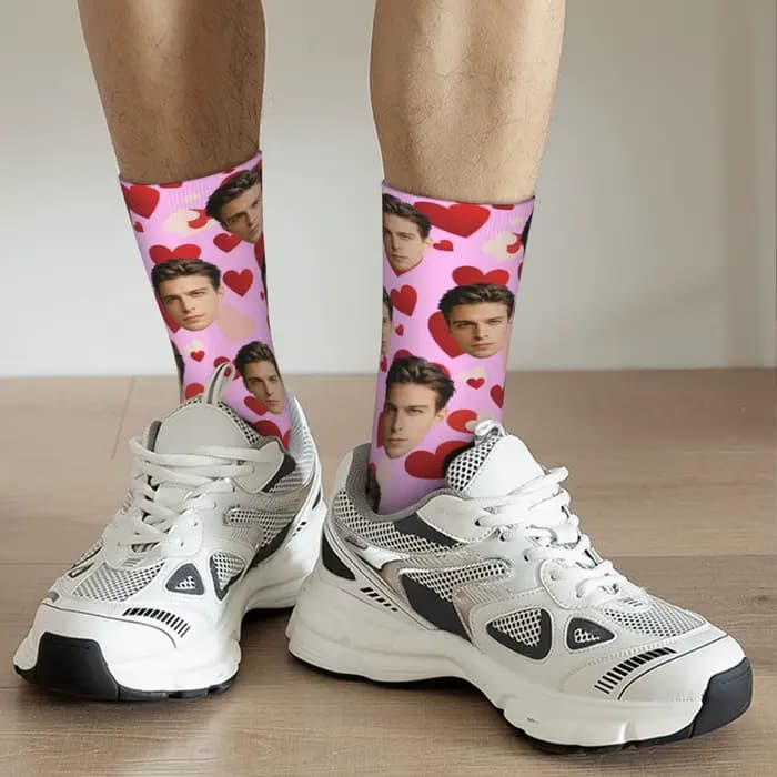 Chaussettes avatar personnalisées pour hommes et femmes